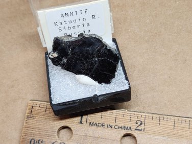 Beautiful Annite mica thumbnail specimen