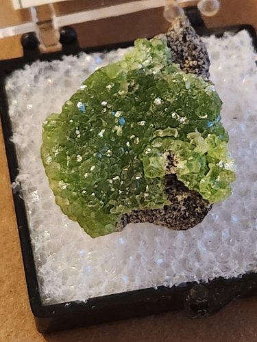 Stunning Green Botroidal Smithsonite specimen