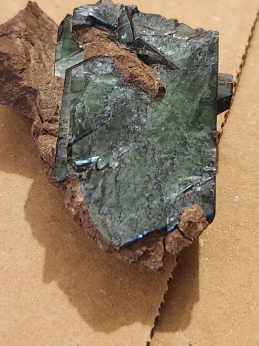 Stunning Vivianite specimen
