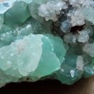 Beautiful Blue Smithsonite w Hemimorphite specimen