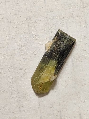 Yellow Tourmaline Crystal