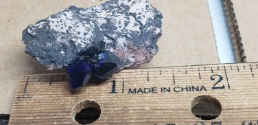 Beautiful Milpillas Azurite specimen