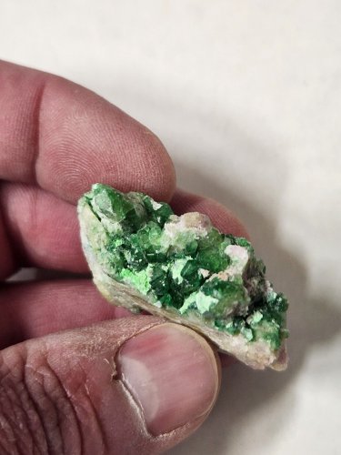 Beautiful Vesuvianite var Chrome specimen