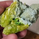 Stunning Plumbogummite on Pyromorphite specimen
