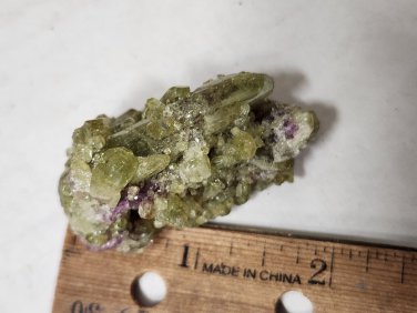 Beautiful Vesuvianite specimen Jeffrey Quebec