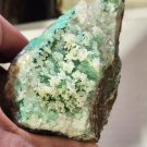 Stunning Atacamite in Calcite specimen