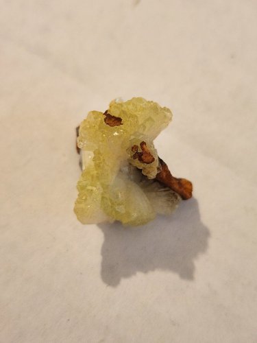 Beautiful Yellow Adamite specimen