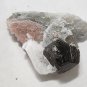 Beautiful Pink Fluorite w Smoky Quartz specimen