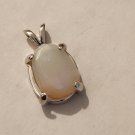 Sterling Silver Australian Opal Pendant