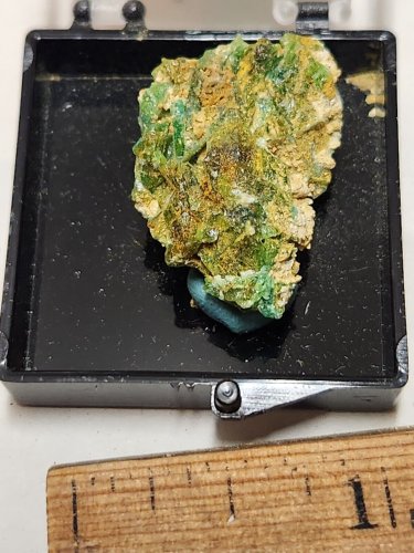 Beautiful Krohnkite Thumbnail specimen