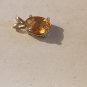 Sterling Silver Brazilian Imperial Topaz Pendant