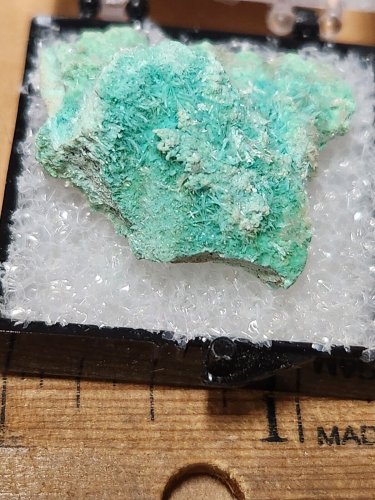 Beautiful Aurichalcite Hemimorphite thumbnail specimen