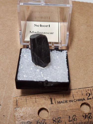 Beautiful Schorl thumbnail specimen