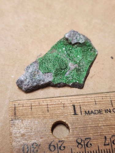 Stunning Uvarovite Garnet Specimen