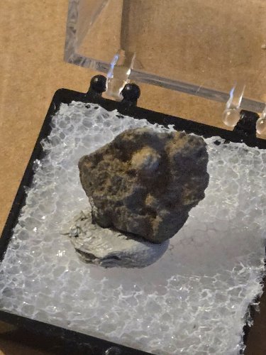 Beautiful stony Benitoite Thumbnail specimen