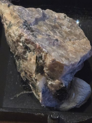 Beautiful Wohlerite Mosandrite thumbnail specimen