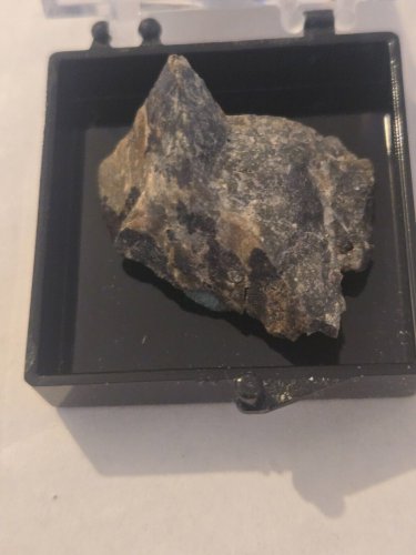 Beautiful Parapierrotite with avicennite Thumbnail specimen