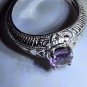 Sterling Purple Spinel Ring
