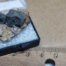 Beautiful Anglesite pseudo Galena thumbnail specimen