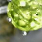 Sterling Silver Peridot Solitaire Ring