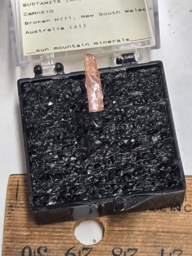 Beautiful Pink Bustamite thumbnail specimen