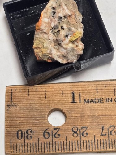 Beautiful Minium Litharge Thumbnail specimen