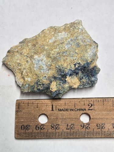 Stunning Blue Crystalline Vauxite specimen