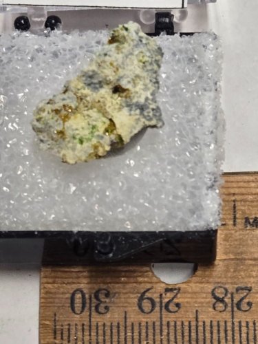 Beautiful Arthurite Pharmacosiderite thumbnail specimen