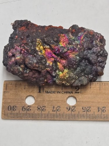 Shiny Rainbow Goethite specimen