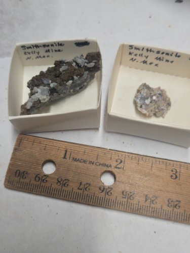 Stunning Kelly Mine Smithsonite specimens