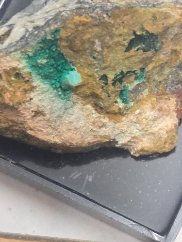 Stunning Cornubite thumbnail specimen