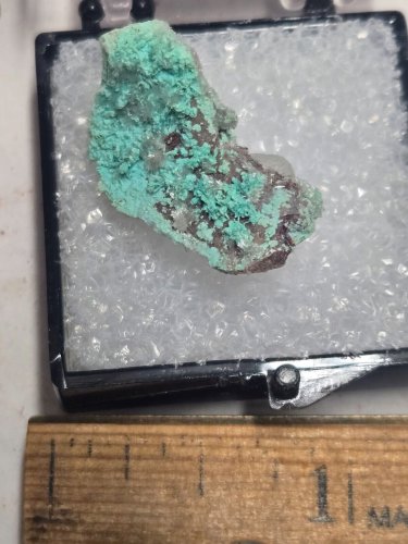 Stunning Aurichalcite thumbnail specimen