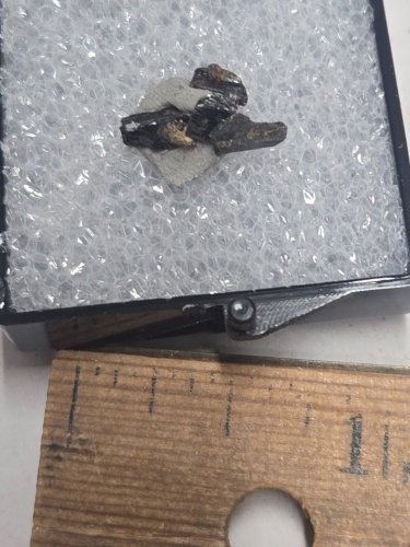 Stunning Baddeleyite thumbnail specimen