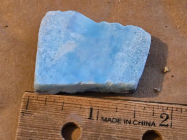 Stunning Larimar Slab specimen