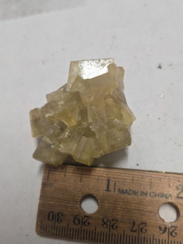 Stunning Yeller Barite specimen