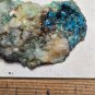 Beautiful blue Caledonite specimen