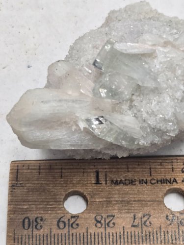 Stunning Apophyllite w stilbite