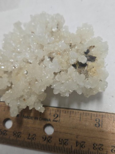 Stunning Prehnite casts after Laumontite specimen