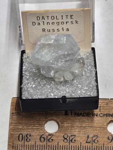Beautiful Russian Datolite thumbnail specimen