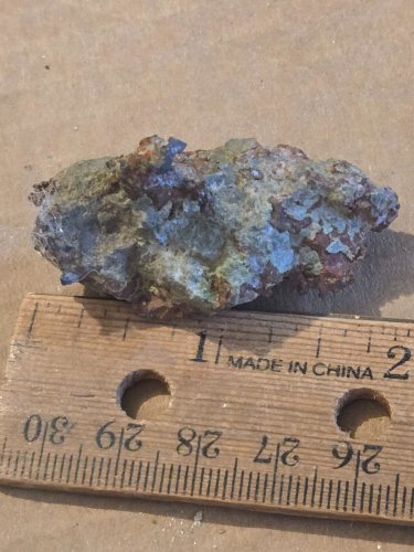 Stunning native silver and copper Halfbreed Specimen