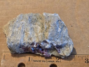 Rare Red Proustite with acanthite specimen