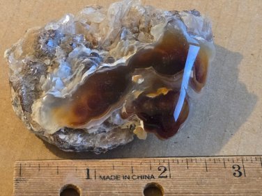 Beautiful Fire Agate Polished specimen