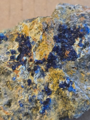 Stunning Blue Clinoclase specimen