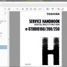 Toshiba e-STUDIO 160, e-STUDIO 200, e-STUDIO 250 Service Handbook