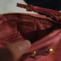 Prada Pink leather clutch