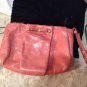 Prada Pink leather clutch