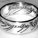 Lord of the Rings Silver Ring size 11 1/2