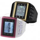Q8+ watch mobile phone dual sim dual standby quadband compass button keypad wrist phone