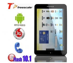 7 inch Dreambook W7 android tablet Cortex a8 Phone Calling Capacity  imx515 Android 2.2  3G
