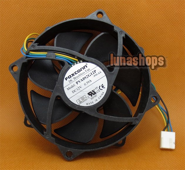 Repair Parts For xbox 360 slim FOXCONN PVA092G12PP00AA 12V 0.39A 9CM